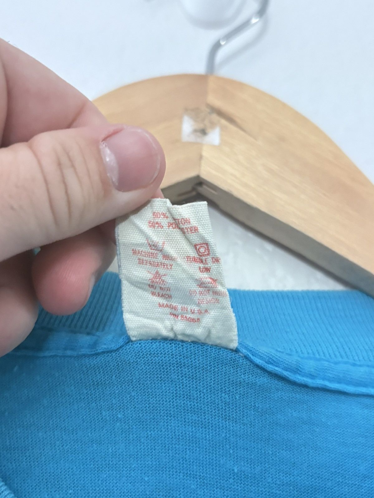 Vintage 80’s Indianapolis, Indiana Vintage Single Stitch 50/50 Tee Size US M / EU 48-50 / 2 - 6 Thumbnail