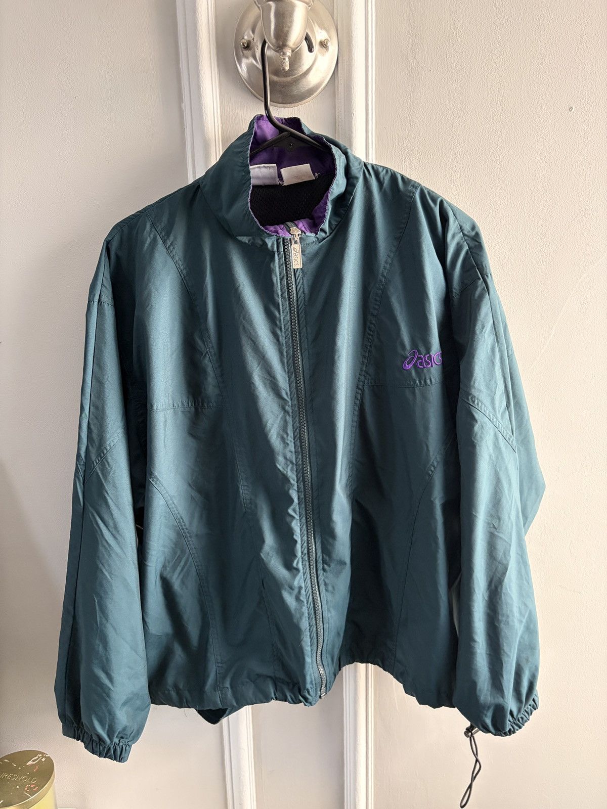 Asics Asics vintage windbreaker Size US L / EU 52-54 / 3 - 1 Thumbnail