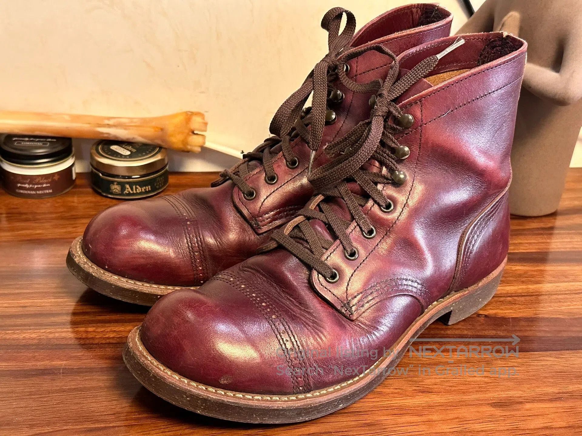 Red Wing Red Wing 8012 Munson Paratrooper Boots. Size US 8 / EU 41 - 3 Thumbnail