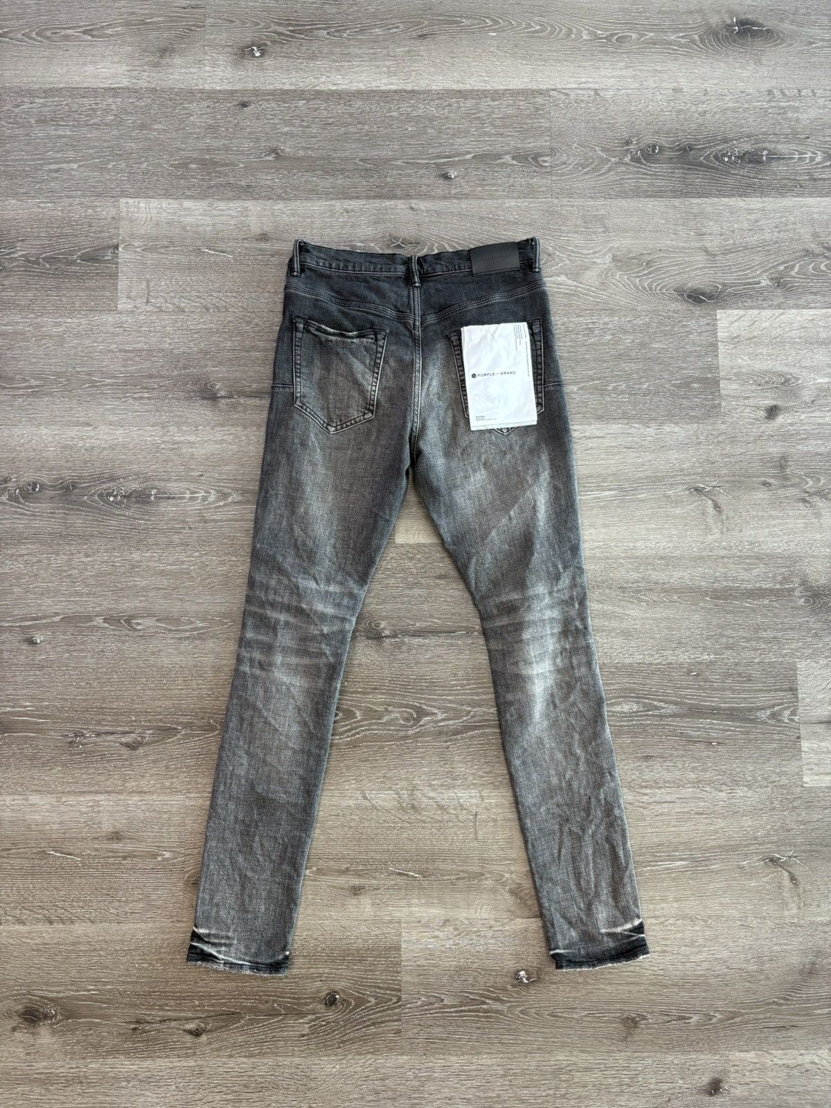 Purple Brand Purple Brand P002 “Grey Dirty Blowout” Size US 31 - 2 Thumbnail