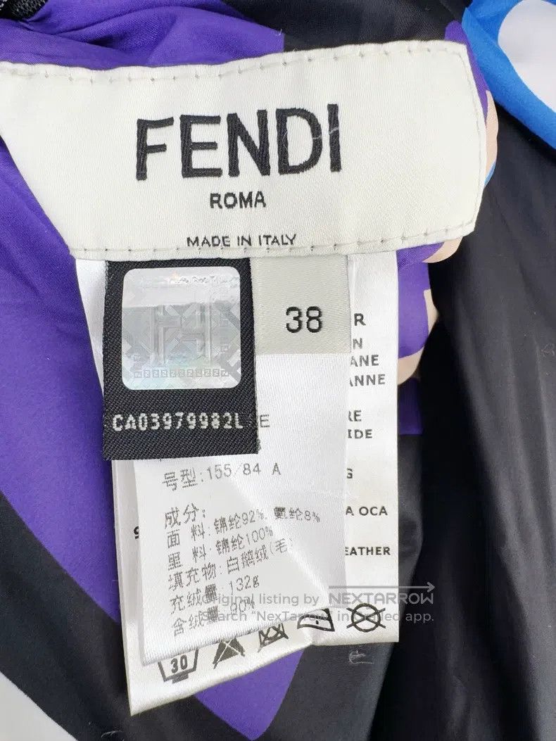 Fendi Fendi Double-Sided Down Jacket Size XS / US 0-2 / IT 36-38 - 7 Thumbnail