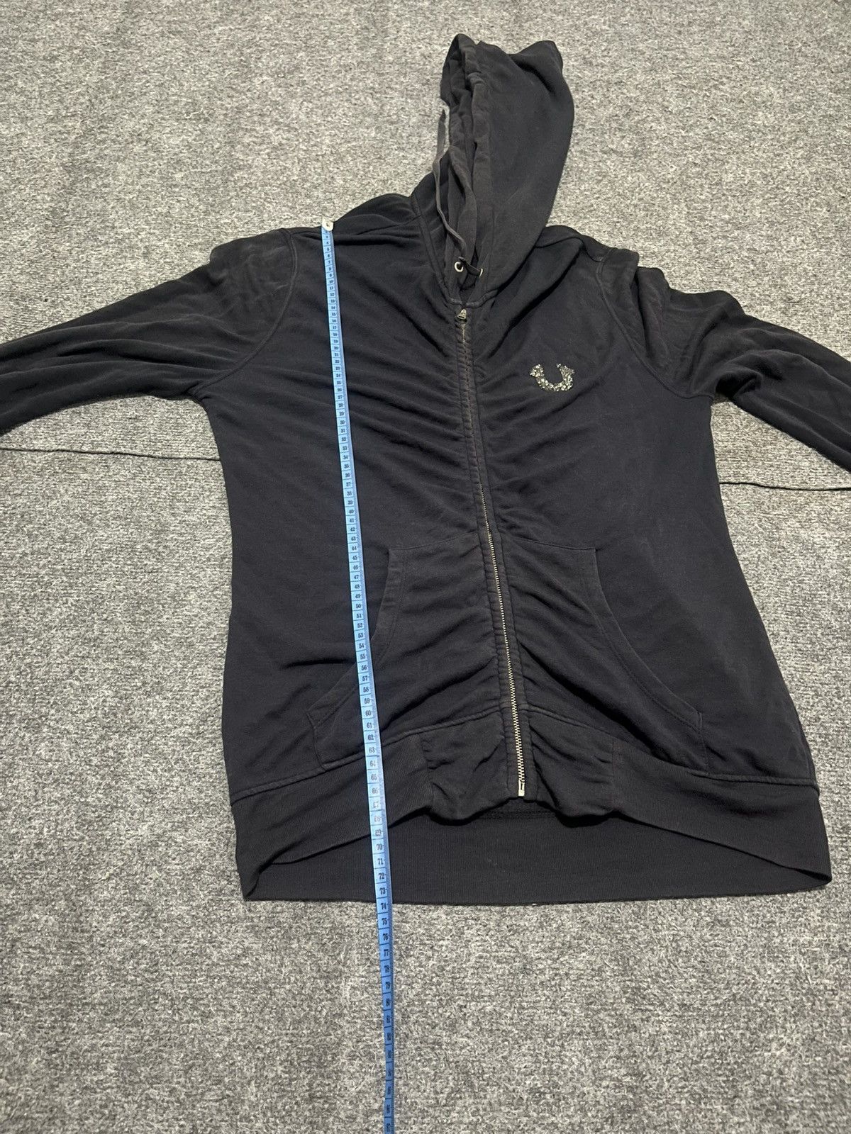 True Religion Japanese True religion Zip Up Gothic Hoodie Size US L / EU 52-54 / 3 - 14 Thumbnail