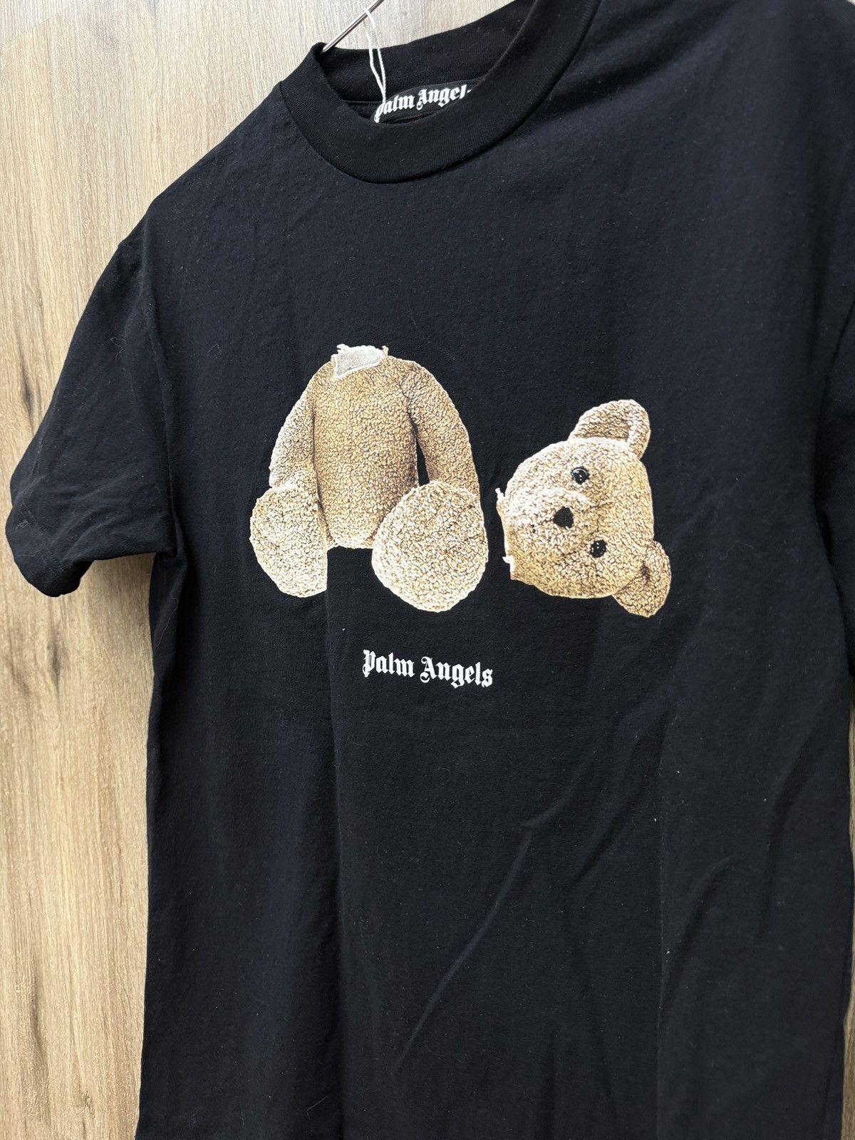 Palm Angels Palm Angels Black Teddy Bear Short Sleeve Size US S / EU 44-46 / 1 - 4 Thumbnail