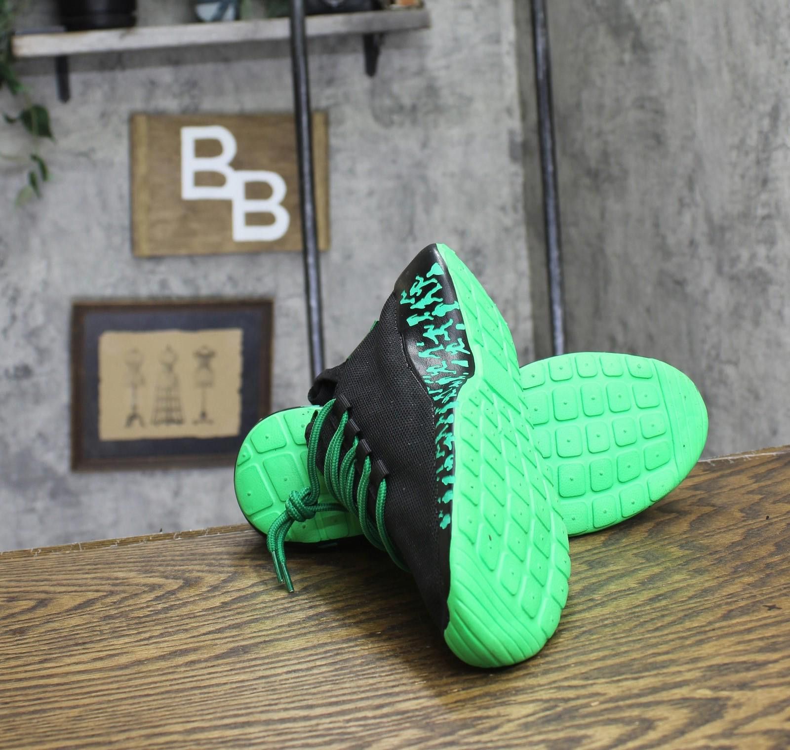 Other New Warning Isecured Foam Mesh Sneakers Green 10 (eur 41) Size US 10 / IT 40 - 5 Thumbnail