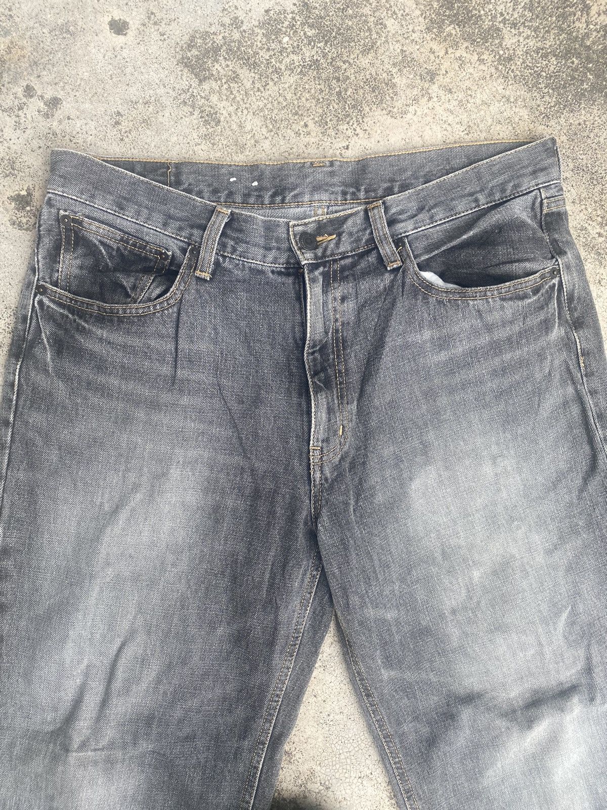 Kansai Yamamoto Loose Baggy Jeans