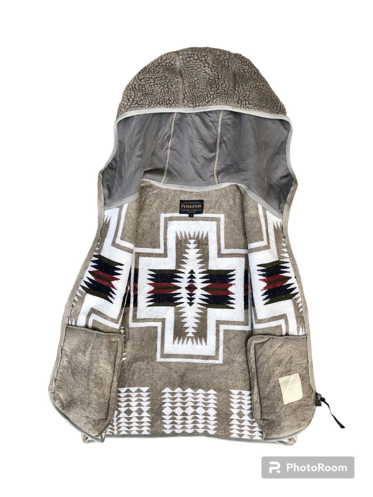 Pendleton Pendleton x beams sherpa hoodie short sleeve Size US S / EU 44-46 / 1 - 4 Thumbnail