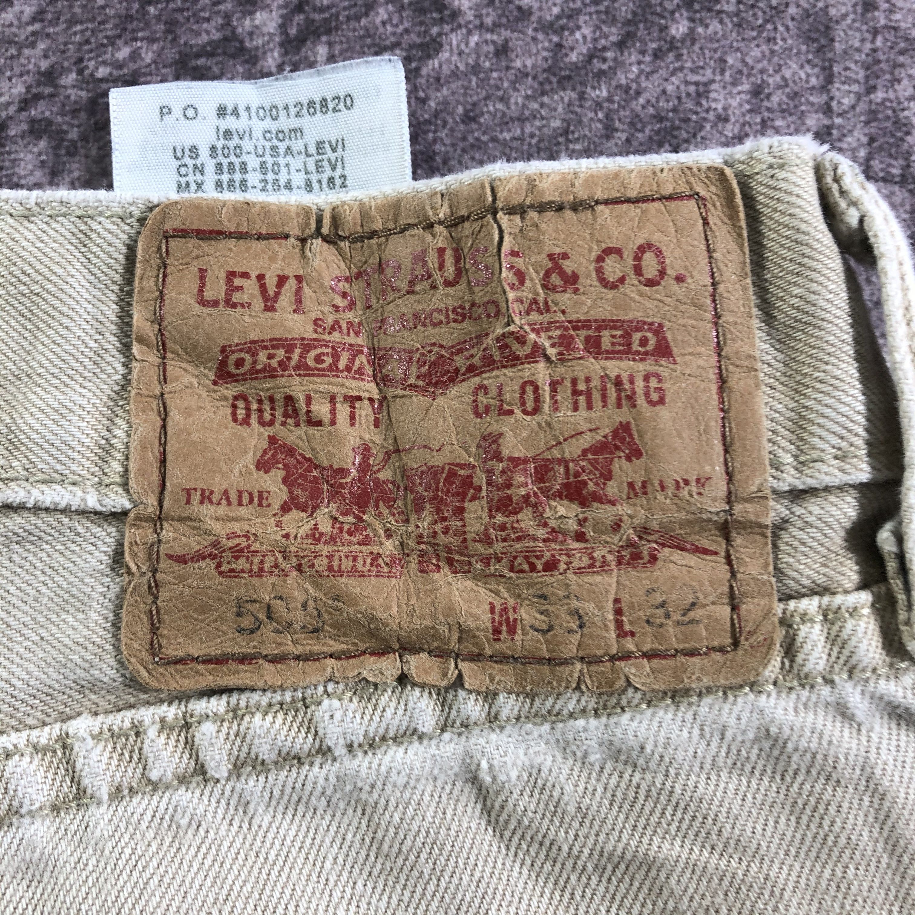 Levi's × Vintage Vintage Levis 505 Jeans-JM3423 Size 34" / US 12 / IT 48 - 5 Thumbnail