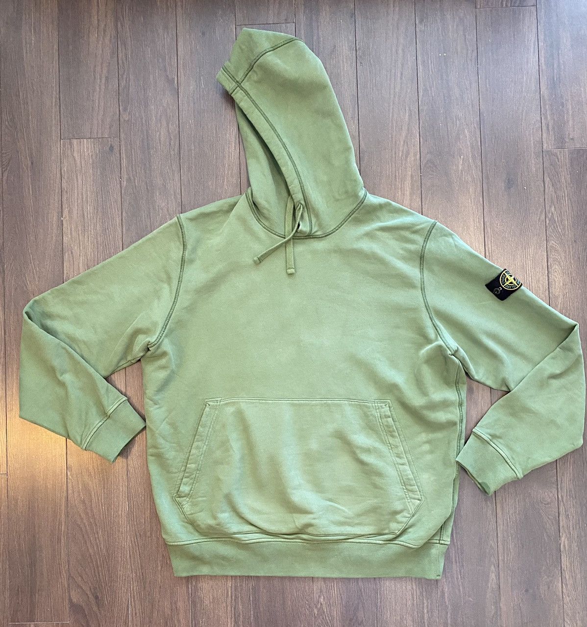 image of Stone Island Hoodie Size 3Xl Green - Xxxl, Men's