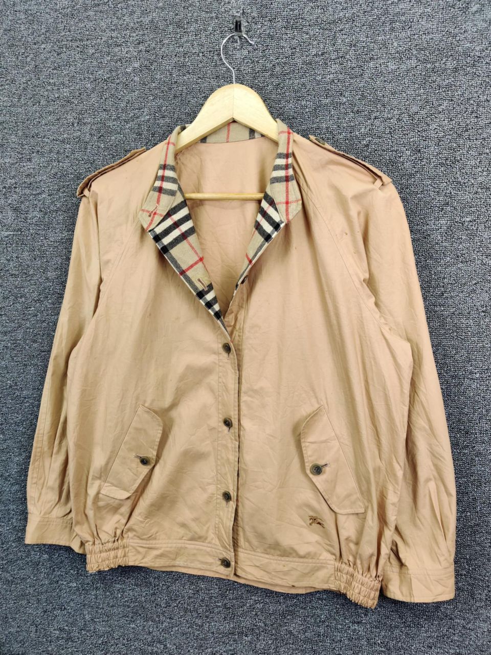 Burberry Vintage Burberry Nova Check Jacket Size US M / EU 48-50 / 2 - 2 Thumbnail