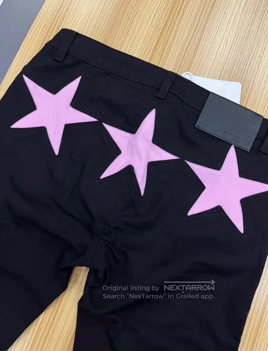 Givenchy Givenchy Black Star Women's Trousers. Size 35" - 3 Thumbnail