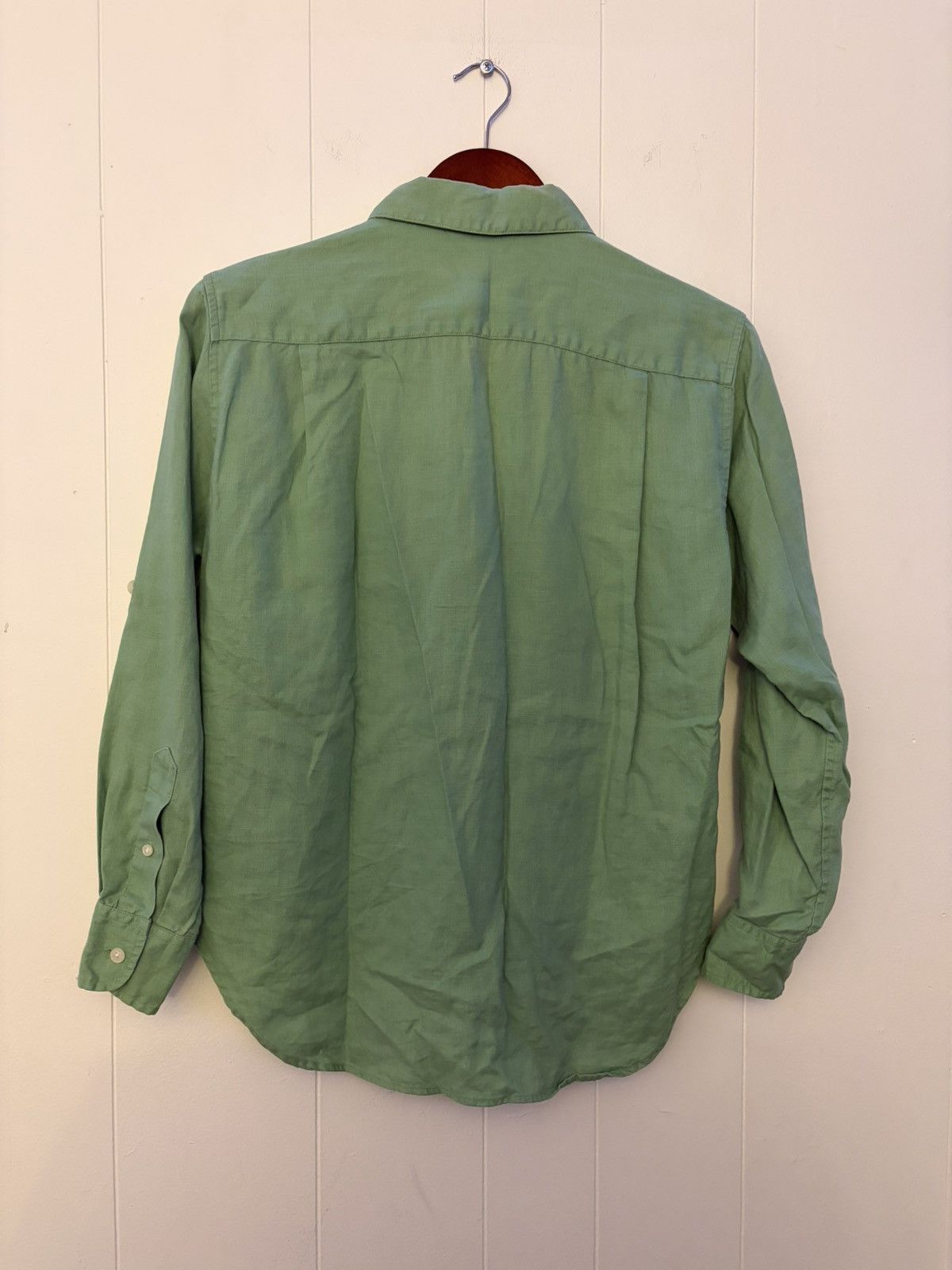 Ralph Lauren Ralph Lauren green linen button up shirt Size US S / EU 44-46 / 1 - 5 Thumbnail