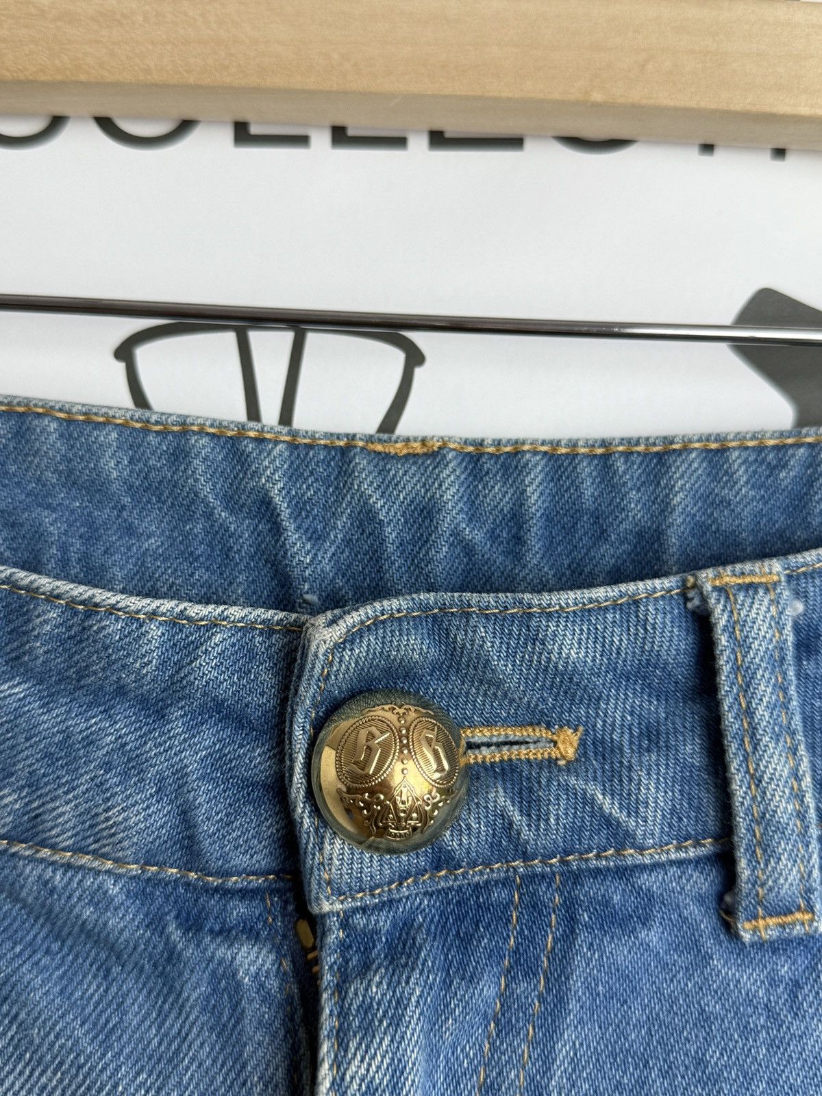 Gucci Gucci skinny flare denim jeans pants IT40 designer luxury y2k Size 27" / US 4 / IT 40 - 4 Thumbnail
