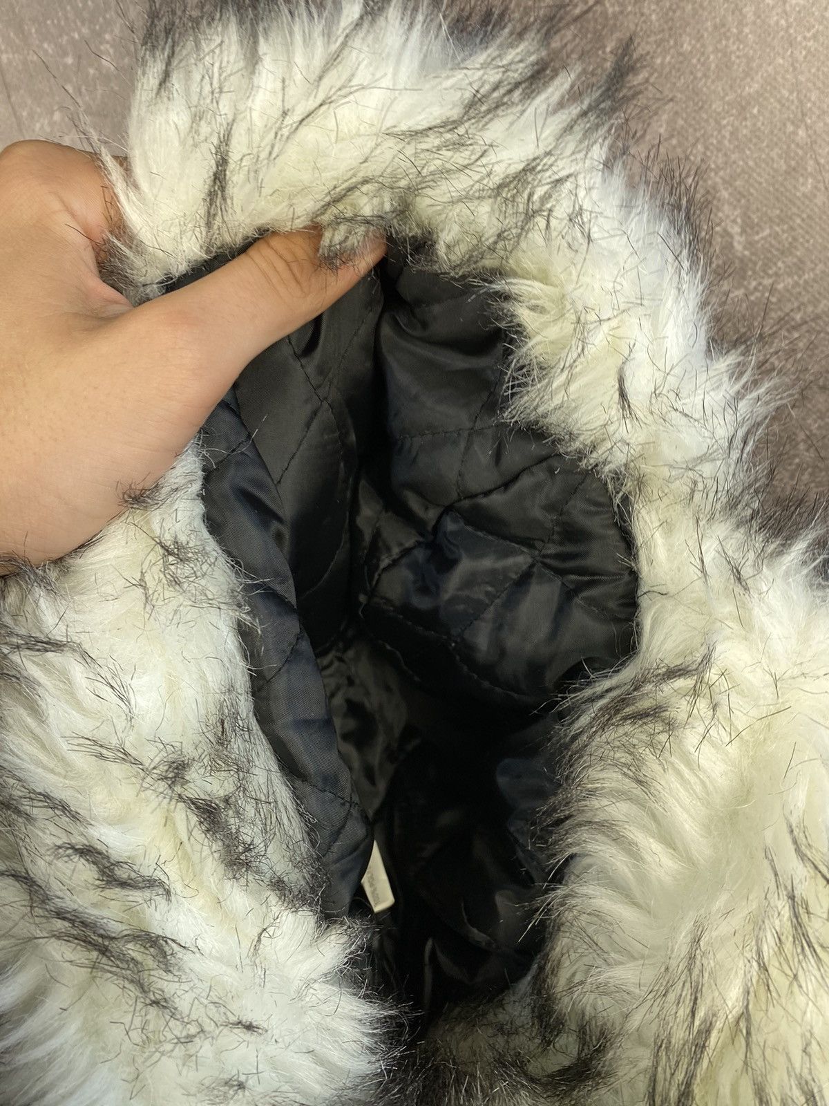 Vintage Vintage Fur Ushanka Beanie Mohair Trapper Hat VTg Size ONE SIZE - 7 Thumbnail