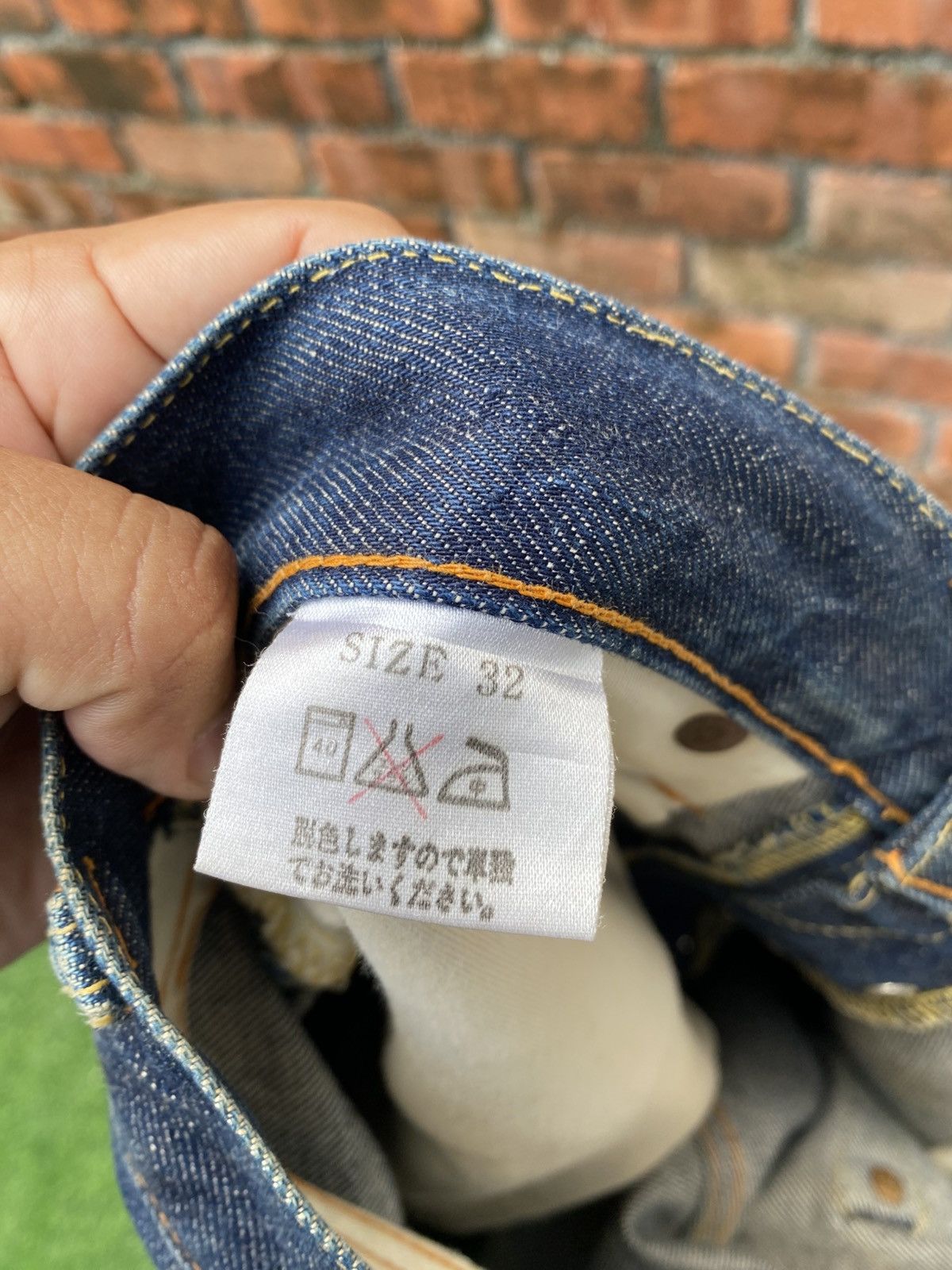 Studio D'Artisan W37x31 studio d artisan redline buckle back denime Size US 37 - 7 Thumbnail