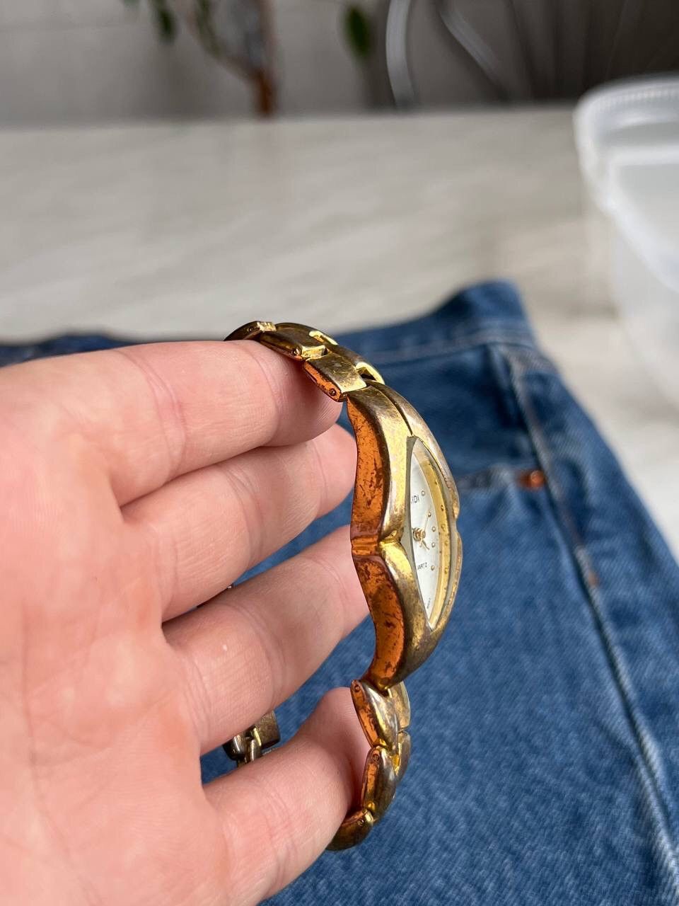 Designer × Japanese Brand × Vintage Vintage futuristic form watch Futuristic bracelet Watches Size ONE SIZE - 4 Thumbnail