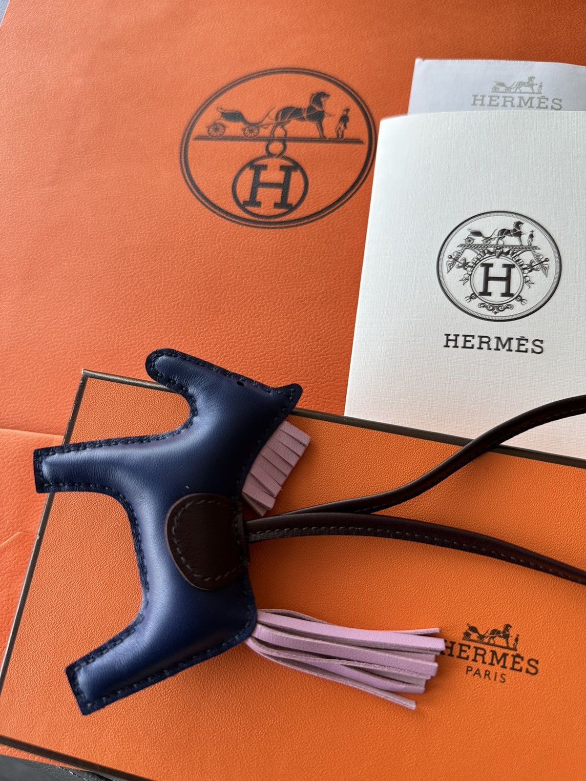 Hermes Brand New Super Rare Hermes Rodeo PM Leather Horse Charm Size ONE SIZE - 14 Thumbnail