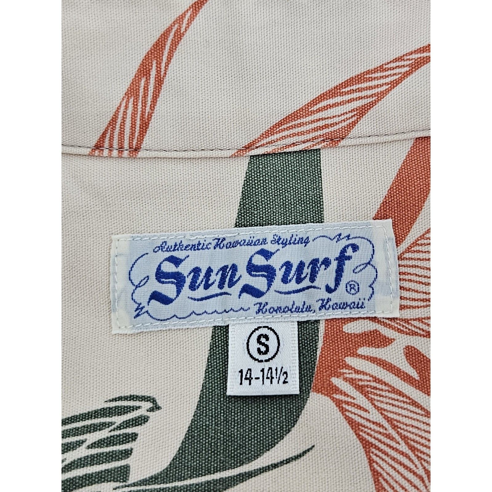 Sun Surf Vintage Sun Surf Hawaii Button Shirt Size US S / EU 44-46 / 1 - 4 Thumbnail