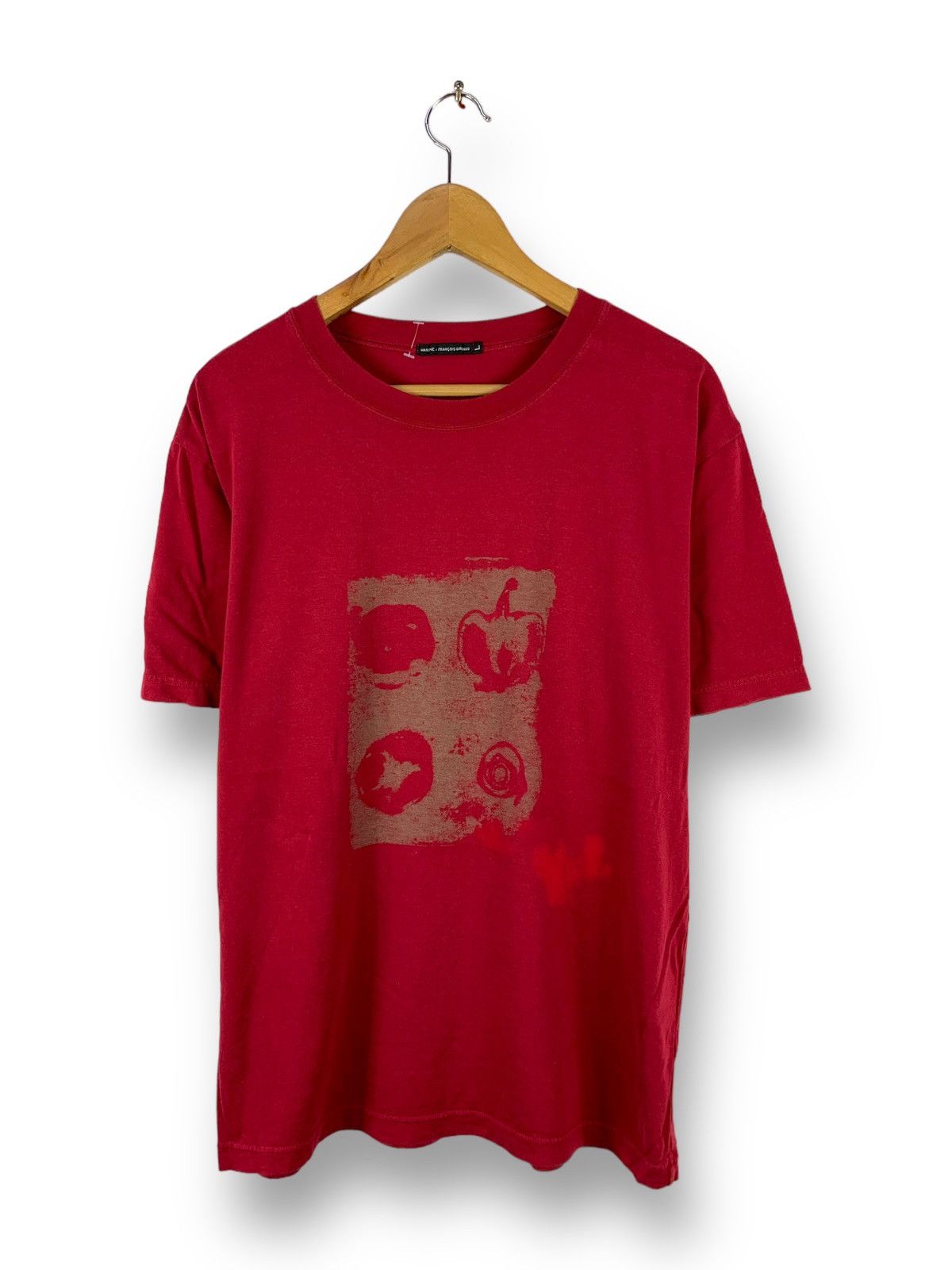 Marithe + Francois Girbaud Steals! Marithe Francois Girbaud Designer Art Logo Tee Size US L / EU 52-54 / 3 - 1 Thumbnail