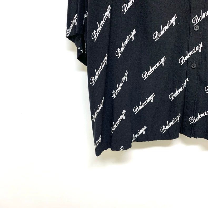 Balenciaga Balenciaga size 34 Bullet Screen Printed Logo Short Sleeve Size S / US 4 / IT 40 - 5 Thumbnail