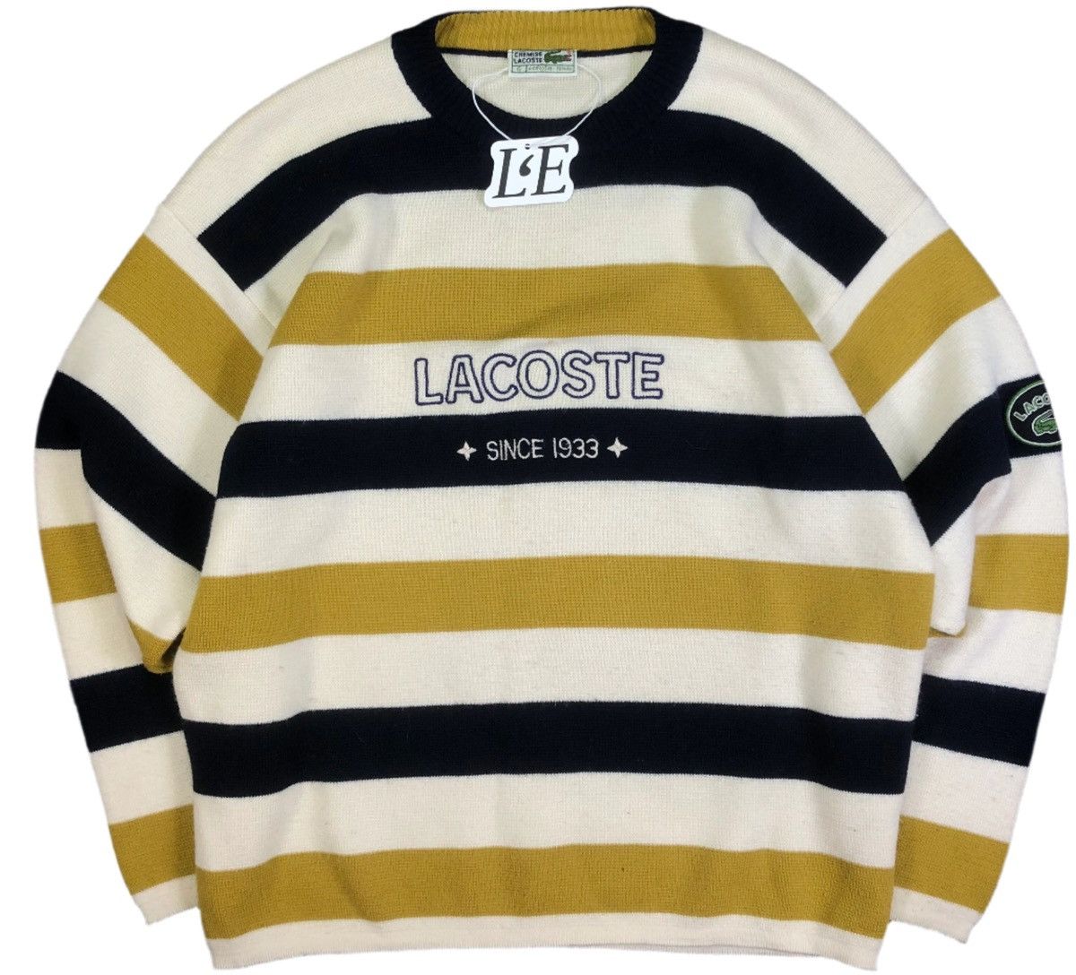Lacoste Vintage Men’s Lacoste Sweater Size M Size US M / EU 48-50 / 2 - 1 Thumbnail