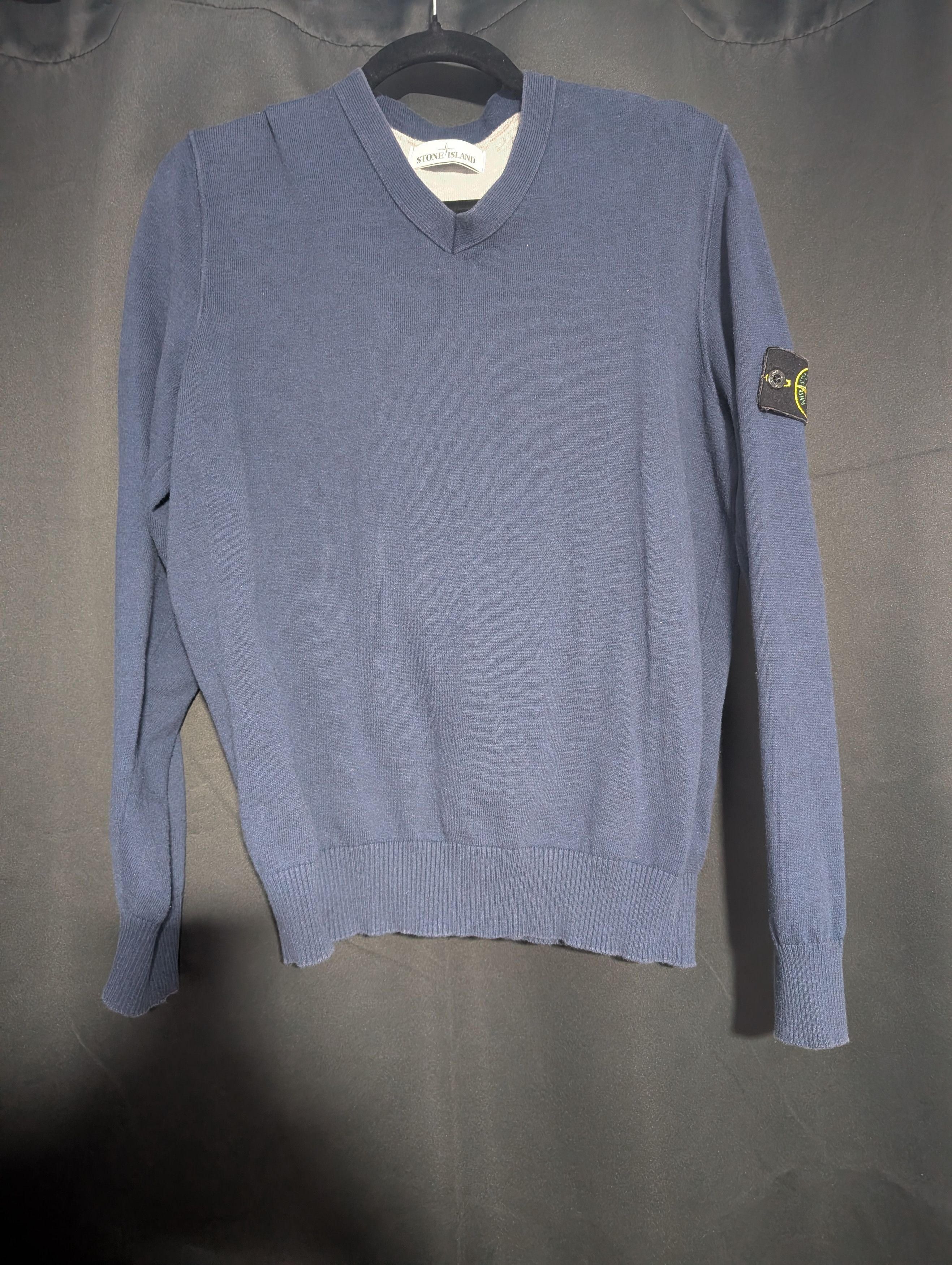 Stone Island Stone Island V Knit Sweater Size US L / EU 52-54 / 3 - 1 Thumbnail