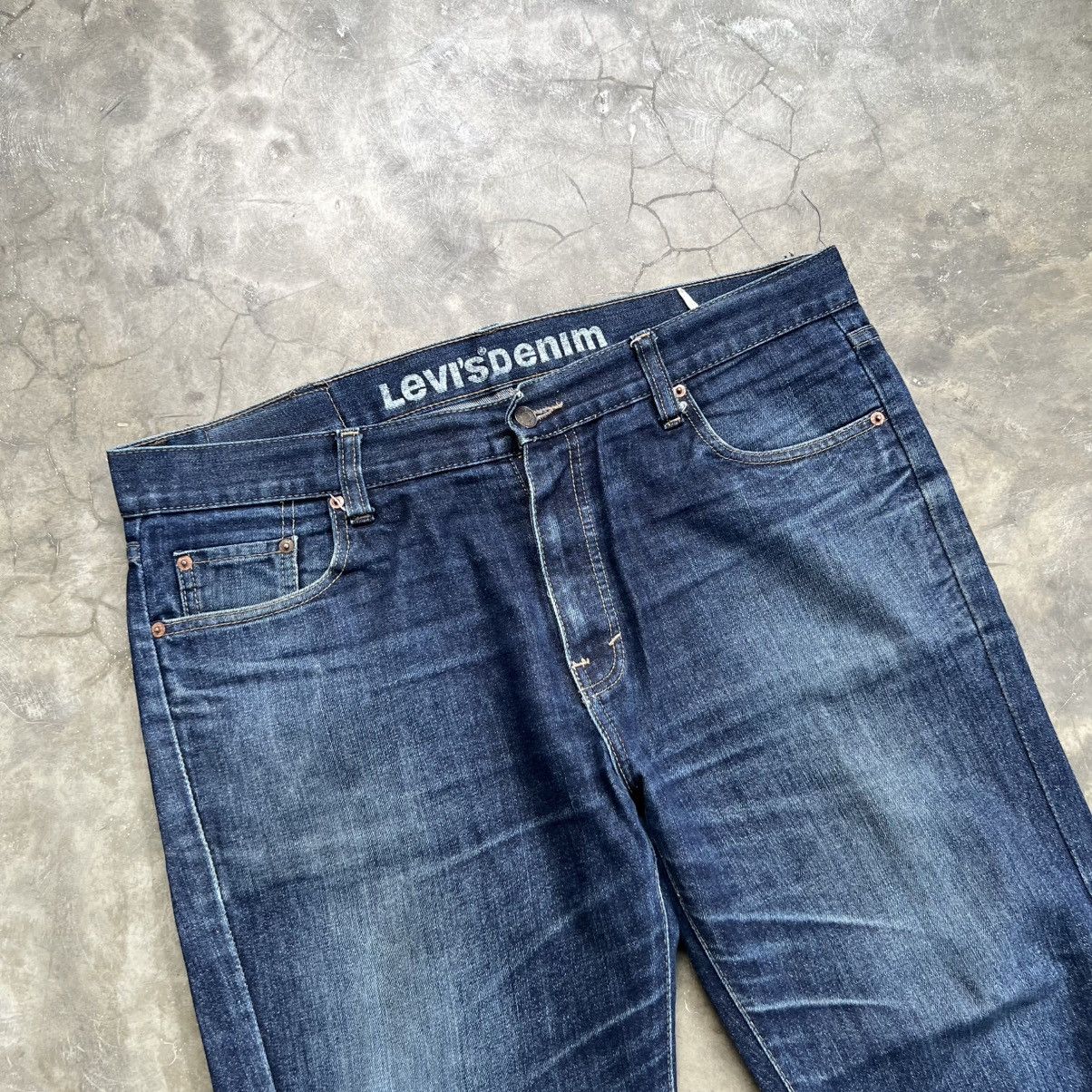 Levi's Levi’s Preshrunk 523 Indigo Blue Jeans Size US 38 / EU 54 - 3 Thumbnail