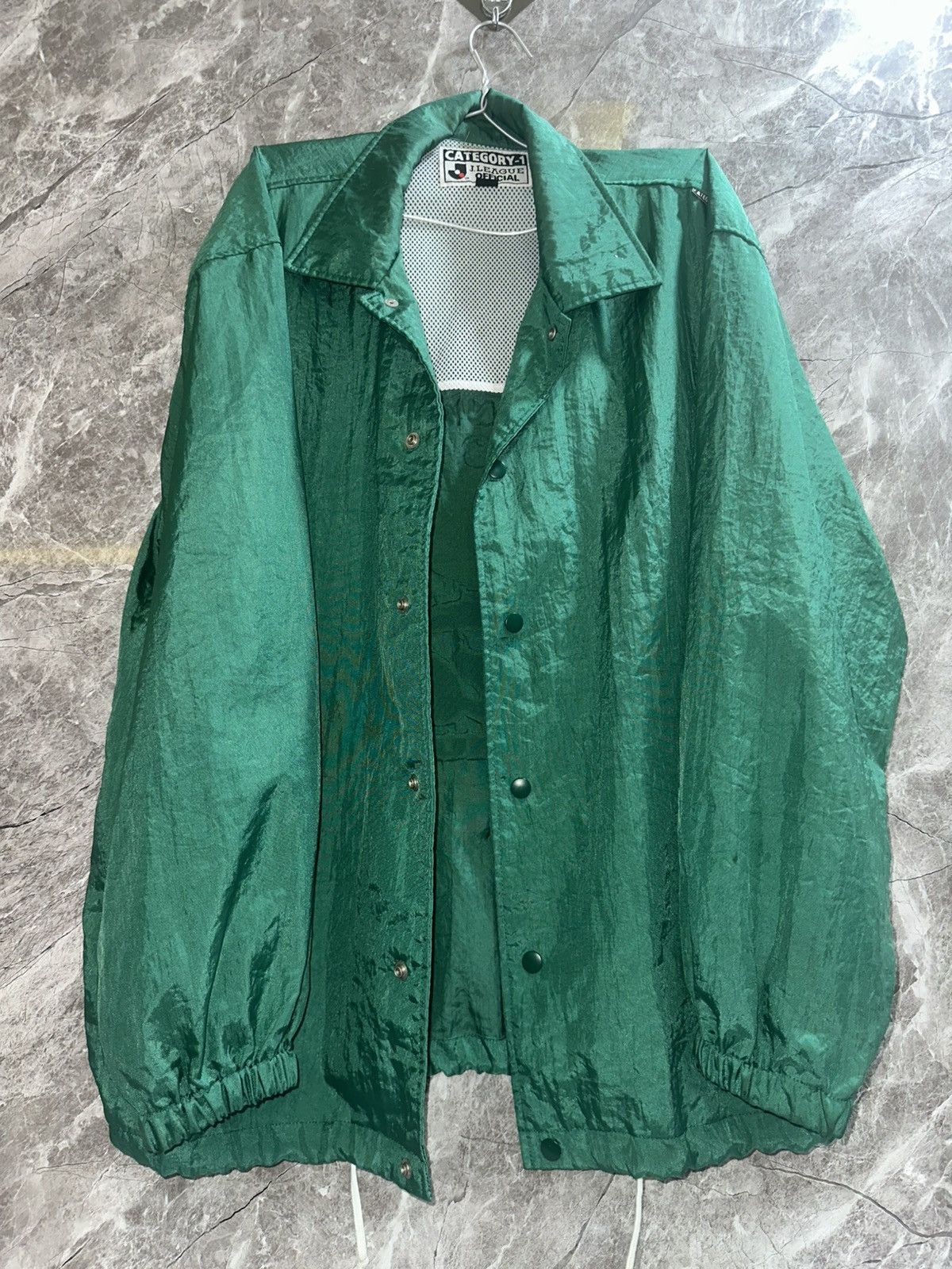 Japanese Brand Vintage Kawasaki Yomiuri Verdy Windbreaker Button Up Jacket Size US L / EU 52-54 / 3 - 3 Thumbnail