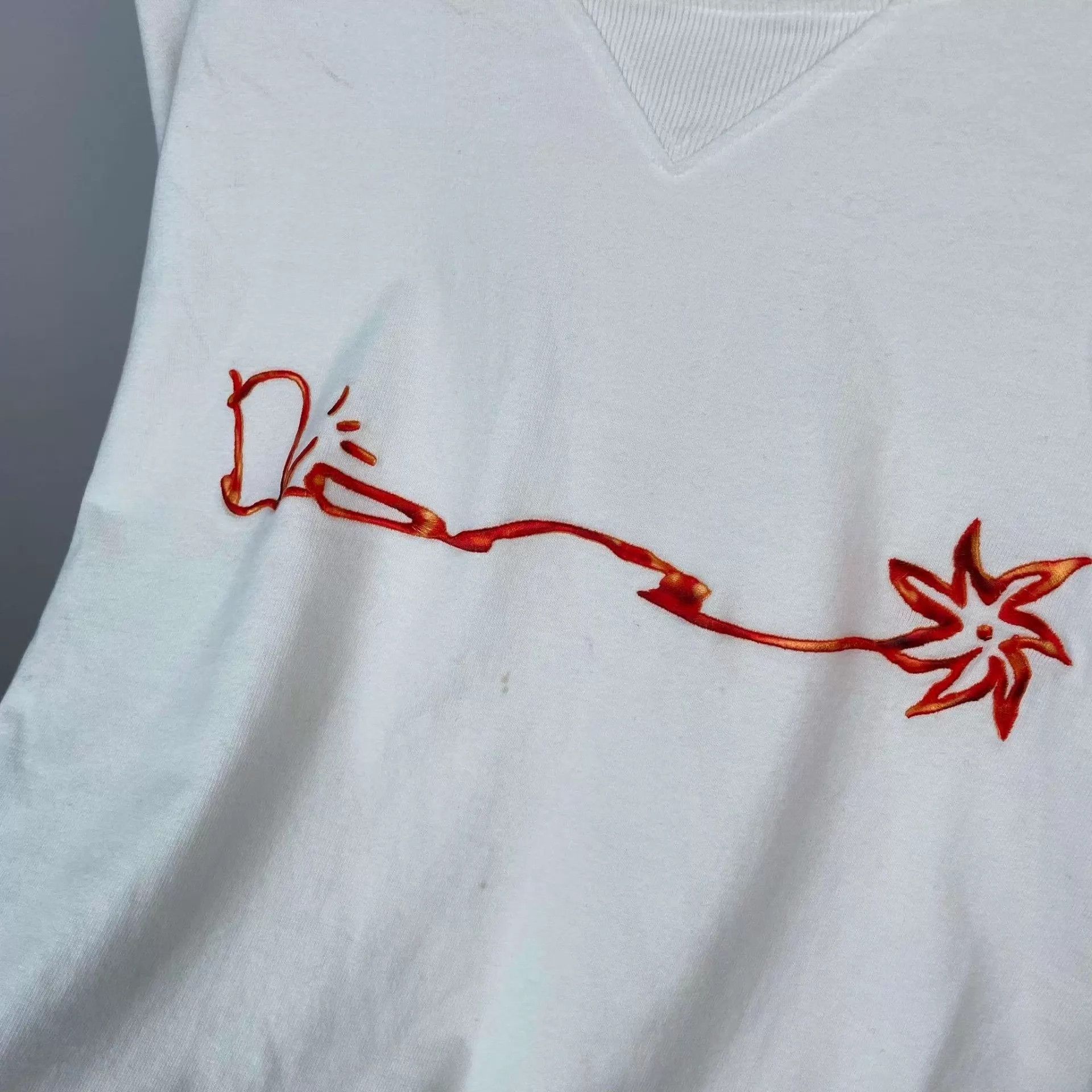 Dior Dior 95 New Cotton White Short-Sleeve T-Shirt XL Size US XL / EU 56 / 4 - 7 Thumbnail