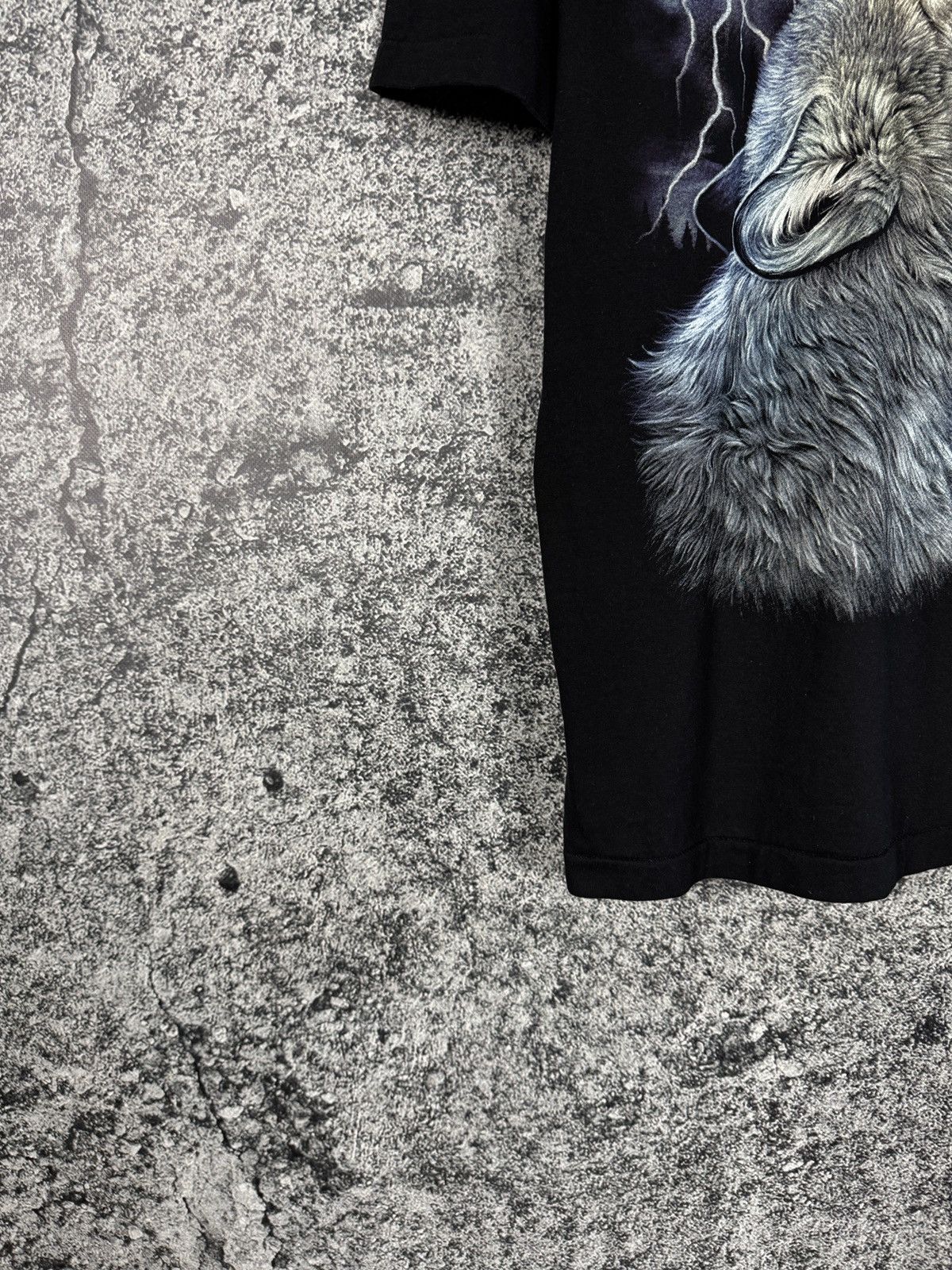 Band Tees Vintage Rock Eagle Wolf Moon Lightning Overprint Tee XL Size US XL / EU 56 / 4 - 12 Thumbnail