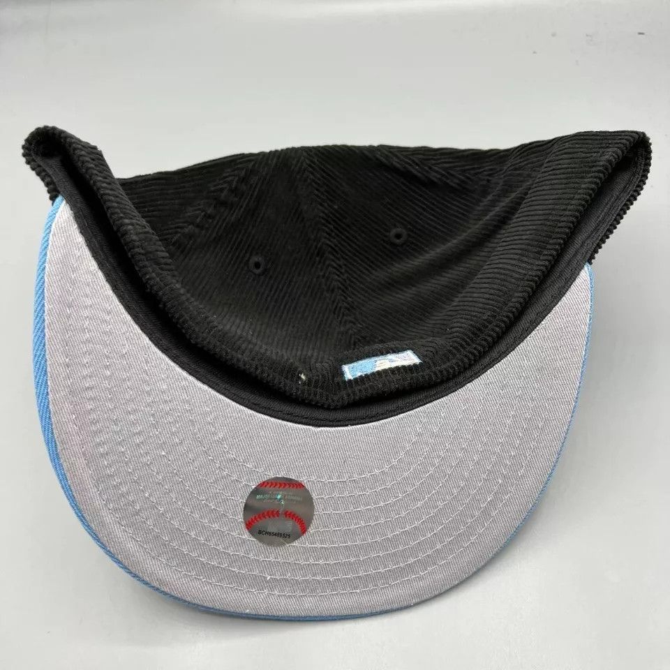New Era Chicago Cubs Hat Men 7 5/8 Corduroy 59Fifty New Era Fitted Size ONE SIZE - 5 Thumbnail