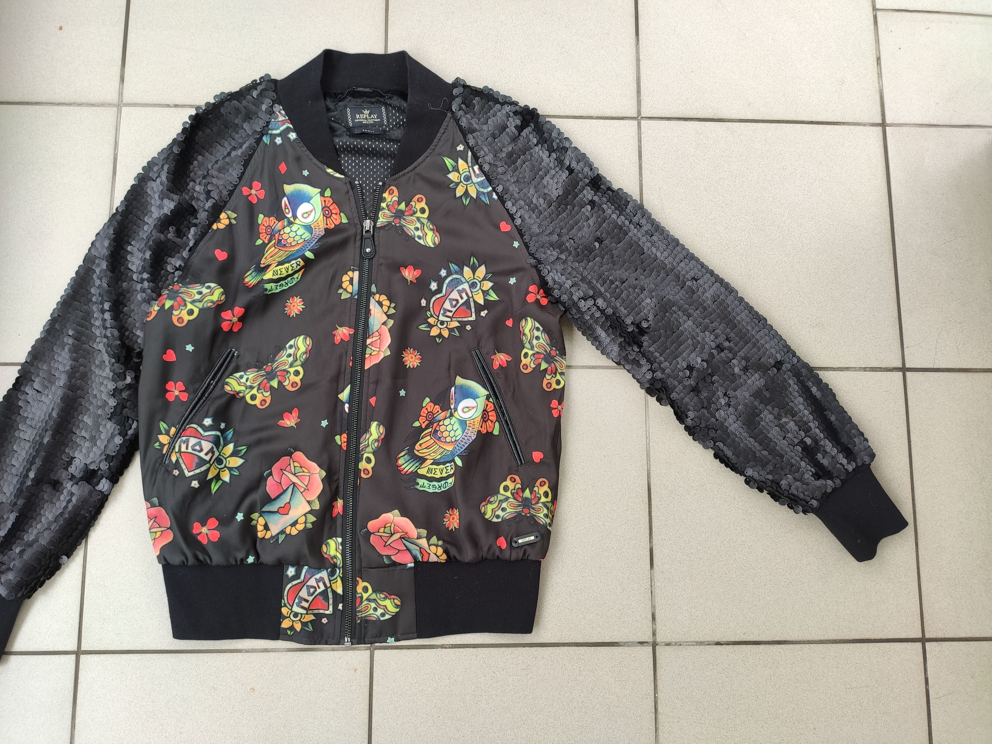 Replay Rare Replay jakcet retro abstract Size US S / EU 44-46 / 1 - 6 Thumbnail
