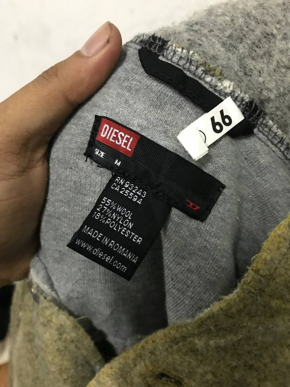 Diesel × Vintage Vintage Diesel Rare Design Lampo Zipper Size M / US 6-8 / IT 42-44 - 3 Thumbnail
