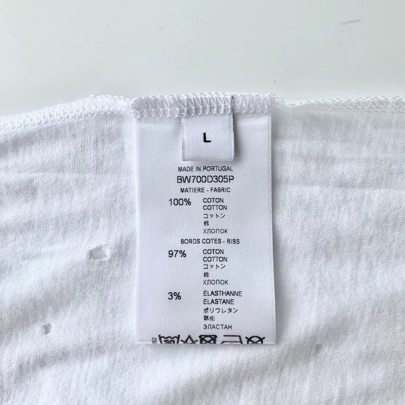 Givenchy Givenchy Brand New Authentic T-Shirt (White Men's Wear) Size US L / EU 52-54 / 3 - 3 Thumbnail