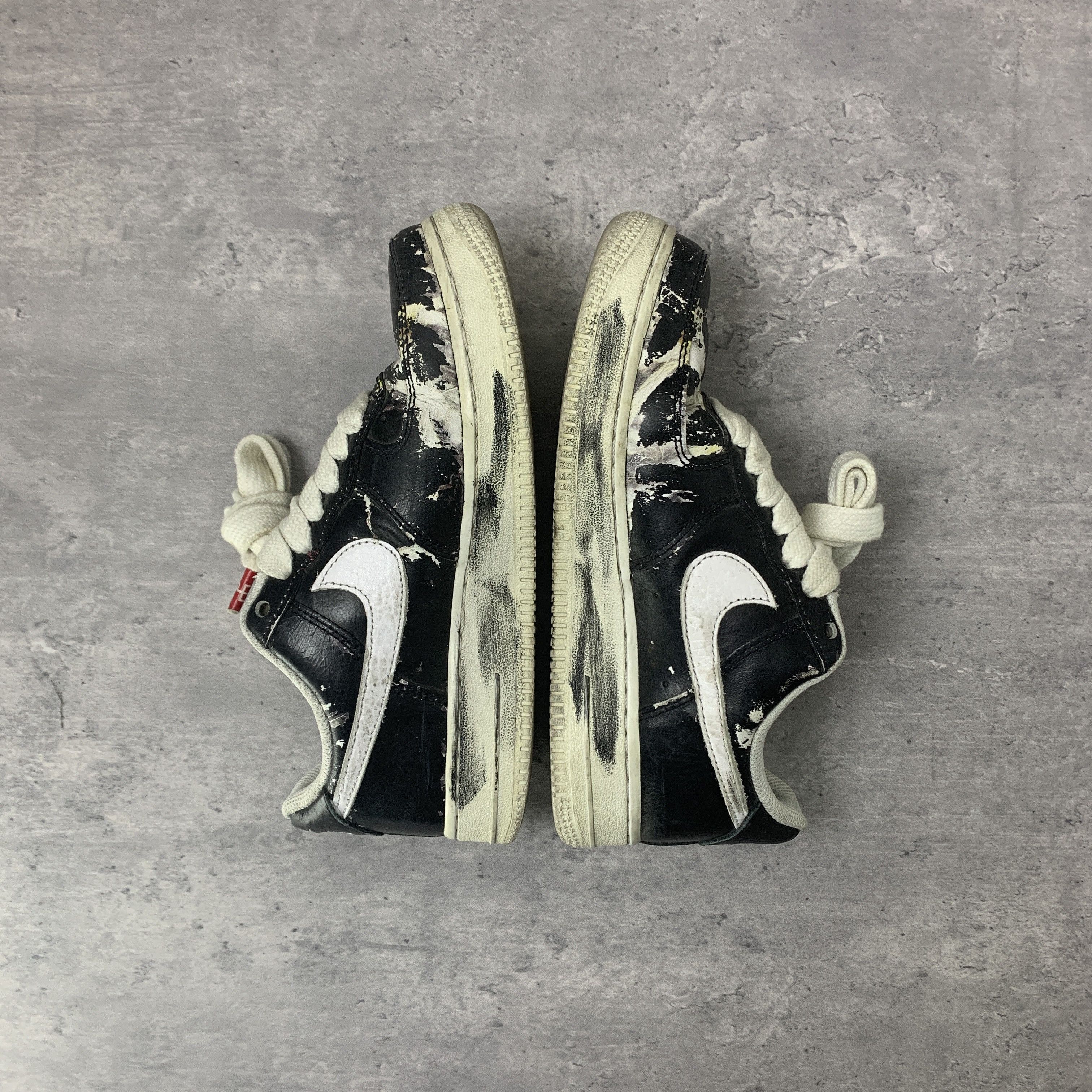 Nike × peaceminusone Nike x Peaceminusone Air Force 1 Low Para-Noise AQ3692-001 Size US 5 / IT 35 - 2 Thumbnail