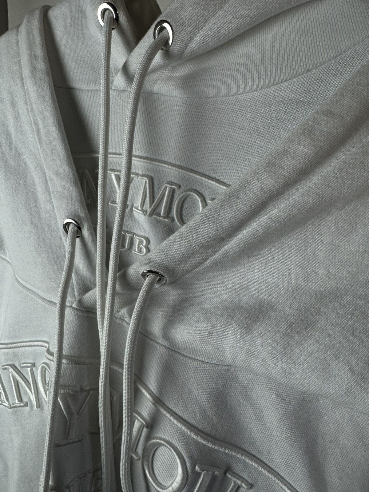 Anonymous Club Shayne oliver White double Hoodie Size US S / EU 44-46 / 1 - 2 Thumbnail