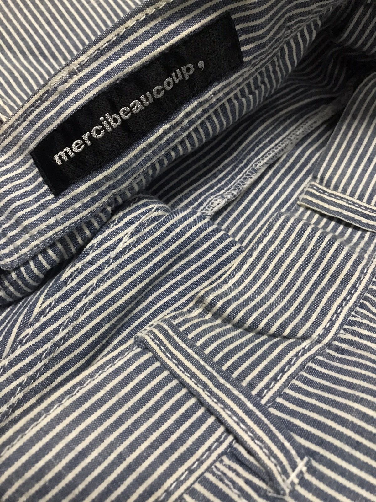 Issey Miyake Mercibeaucoup by Issey Miyake Hickory Pants Size US 34 / EU 50 - 7 Thumbnail