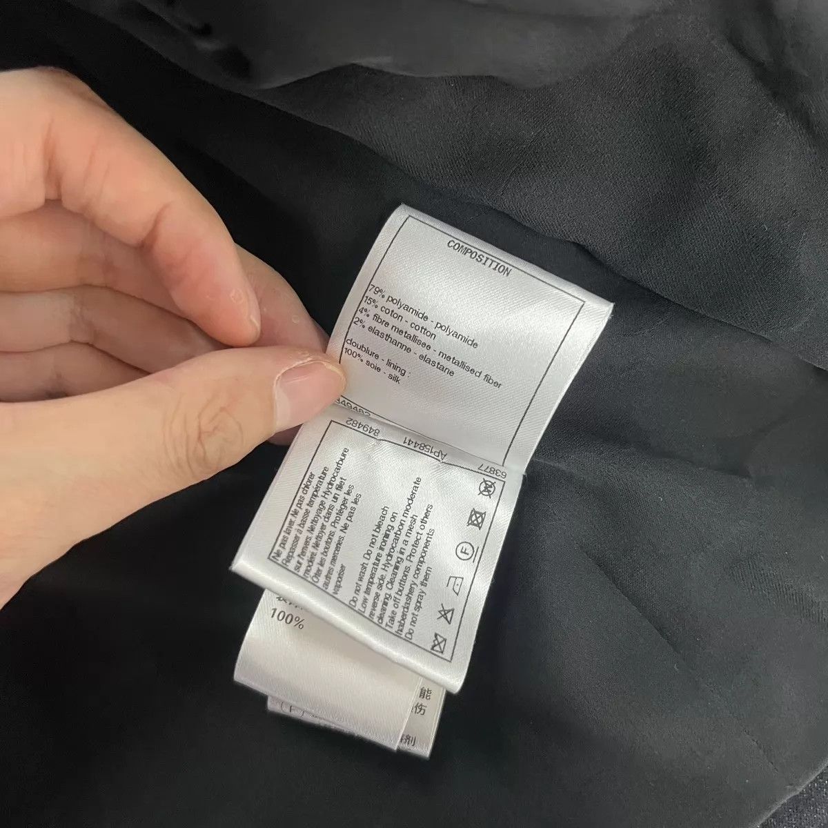 Chanel Chanel knit short black jacket Size XS / US 0-2 / IT 36-38 - 5 Thumbnail
