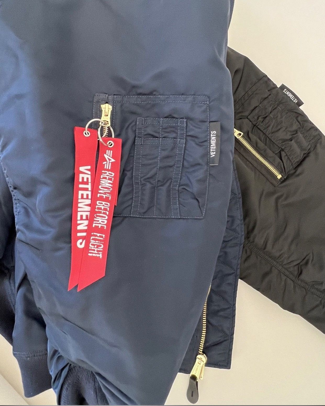 Vetements Vetements Reversible Fraternity Alpha Beta Bomber Jacket Size US L / EU 52-54 / 3 - 5 Thumbnail