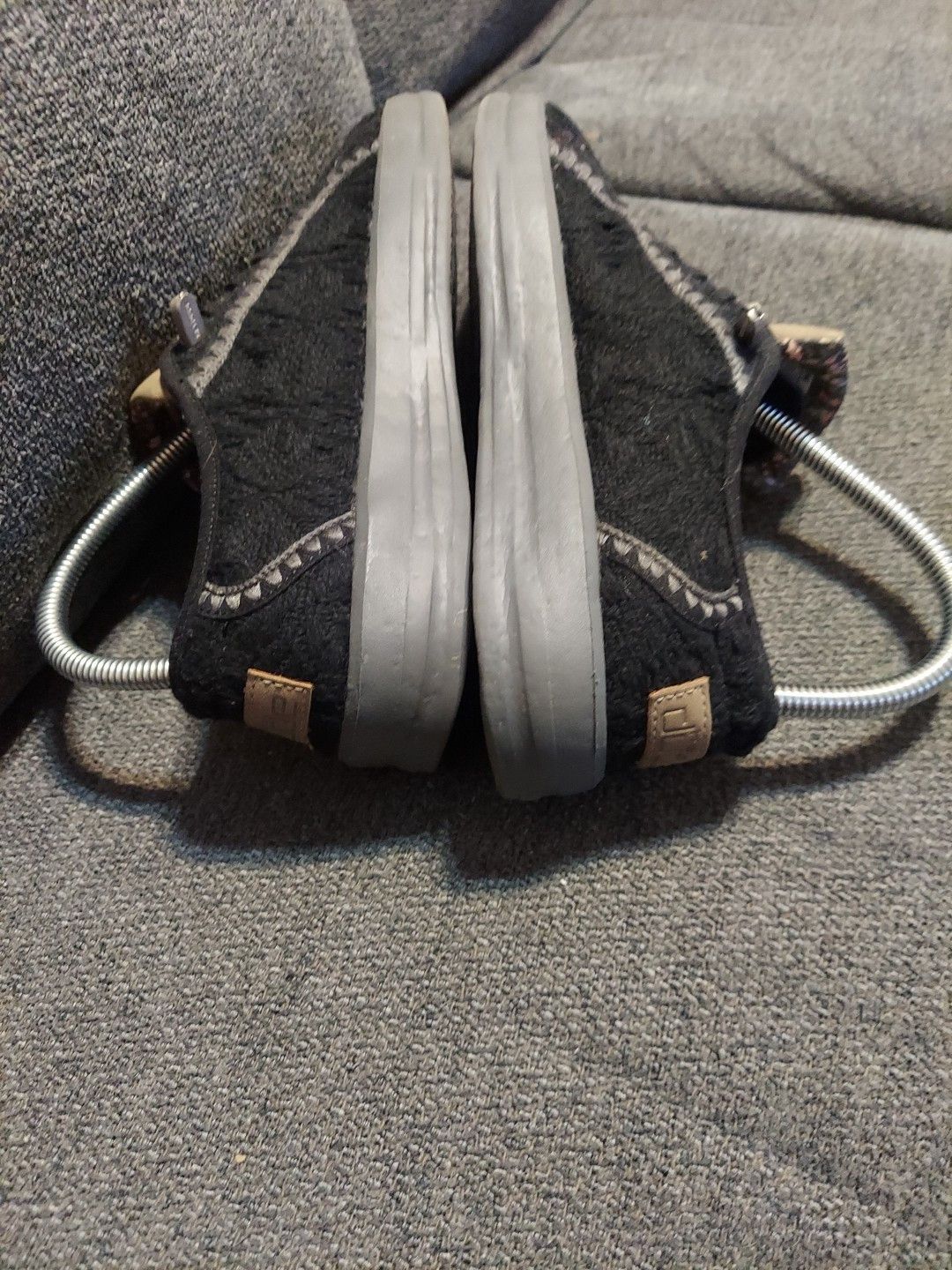 Other Hey Dude Womens Karina Black Size 6 Sneakers Shoes Size US 6 / IT 36 - 7 Thumbnail