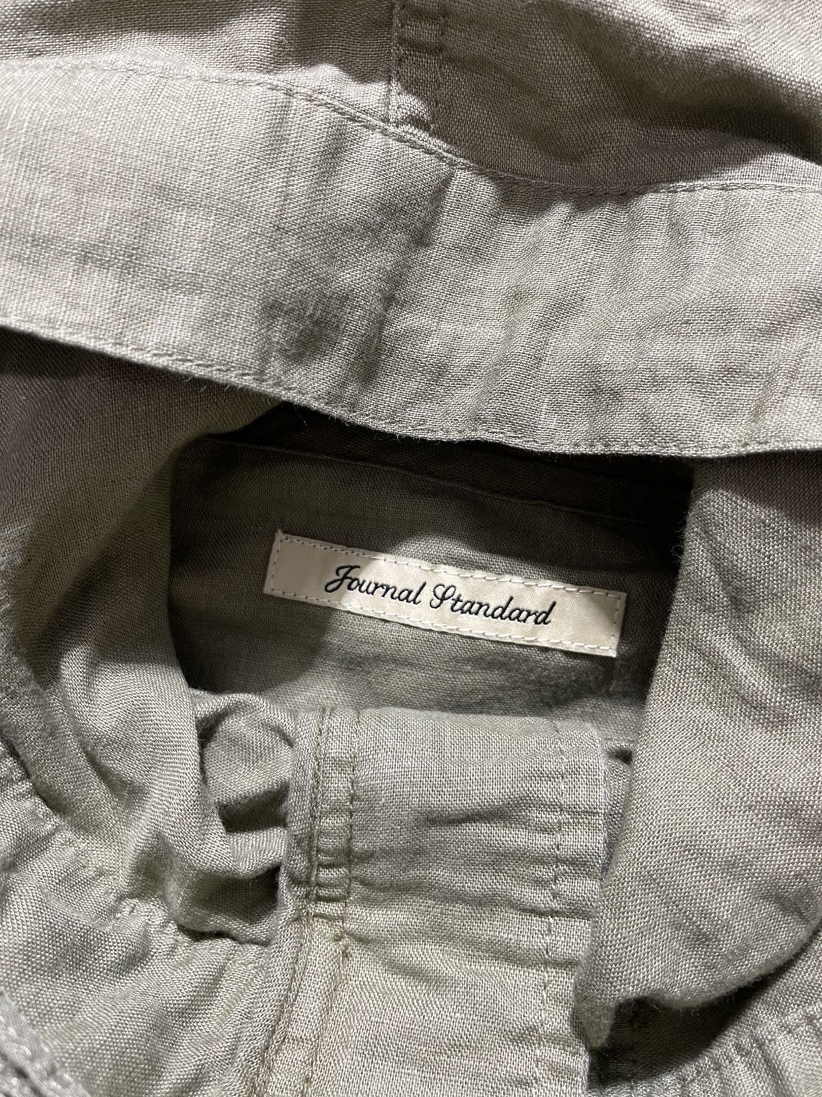 GOA Journal Standard Linen Military Jacket goa style Size L / US 10 / IT 46 - 4 Thumbnail