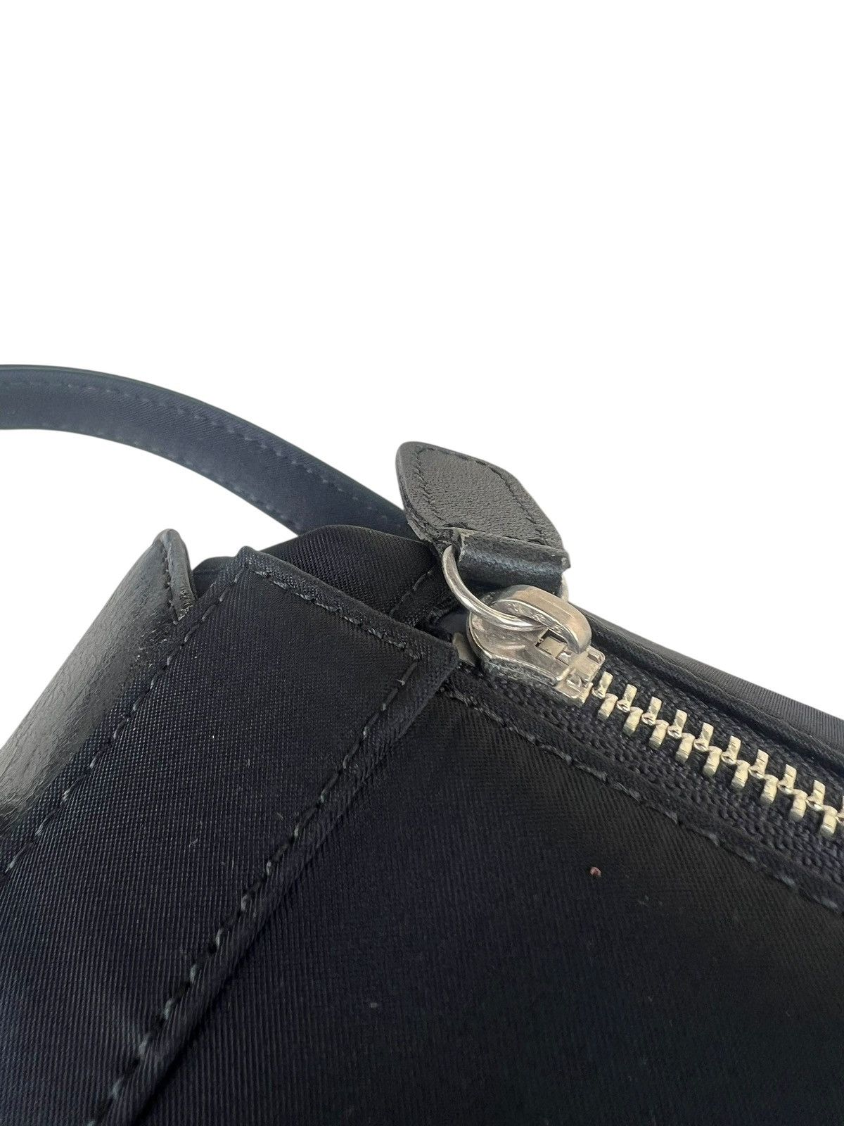 Courreges Vintage Couregess Hybrid Leather Nylon Mini Backpack Size ONE SIZE - 12 Thumbnail