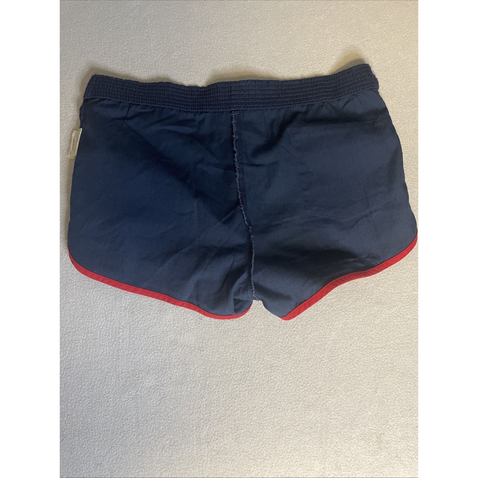 Sears Vintage 70s Sears Activewear Running Shorts Navy Mens 34 Size US 34 / EU 50 - 17 Thumbnail