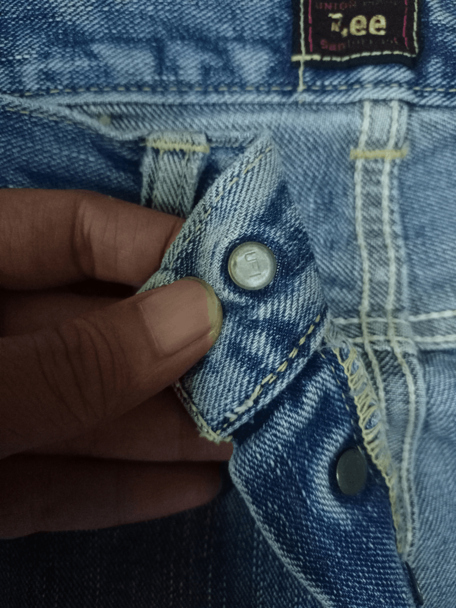 Lee Vintage 50s Lee Riders Loose Style Repro Selvedge Jeans Size US 31 - 5 Thumbnail
