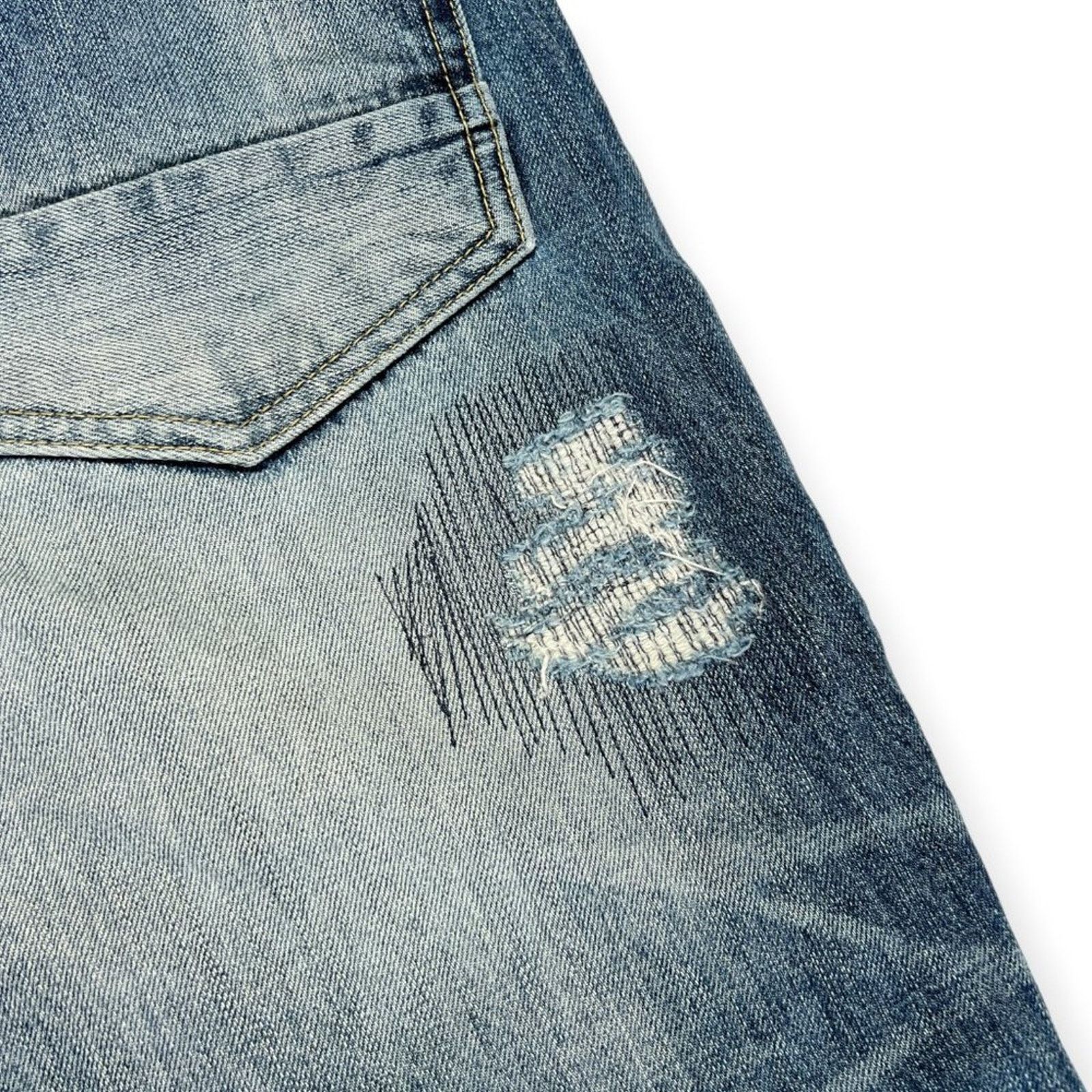 Prps PRPS Goods Demon Slim Jeans Size 36x34 Ripped Whiskered Size US 36 / EU 52 - 9 Thumbnail