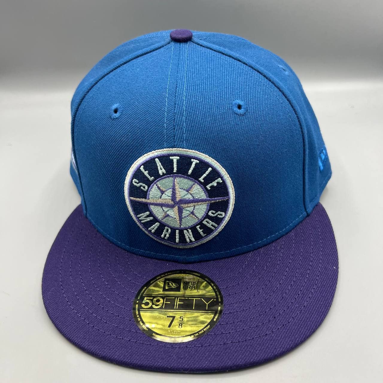 New Era Seattle Mariners Hat Men 7 5/8 59Fifty New Era Fitted Cap Size ONE SIZE - 4 Thumbnail