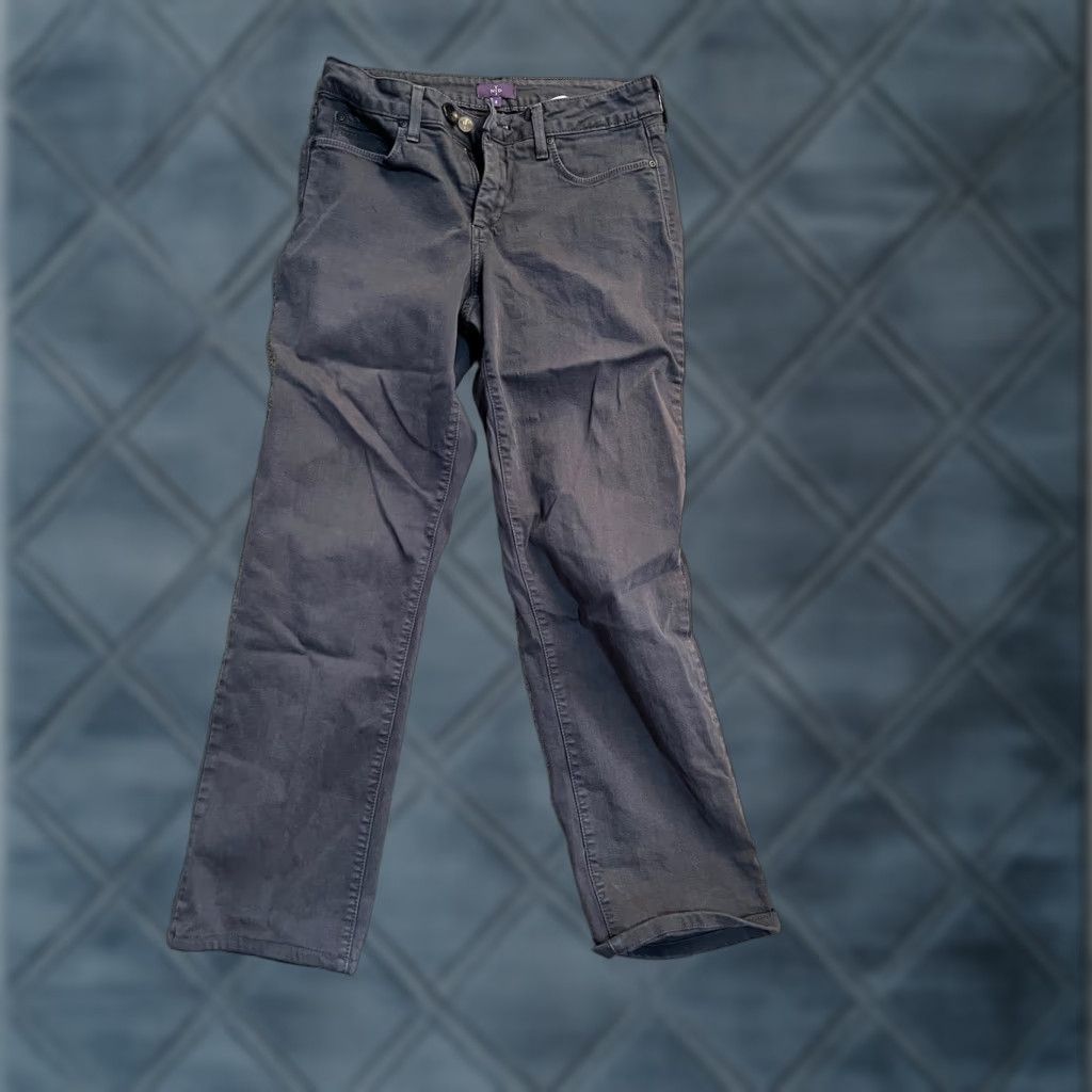 NYDJ NYDJ Jeans Straight Mid Rise 4 Gray Womens Size 4 Jeans Size 27" / US 4 / IT 40 - 1 Thumbnail