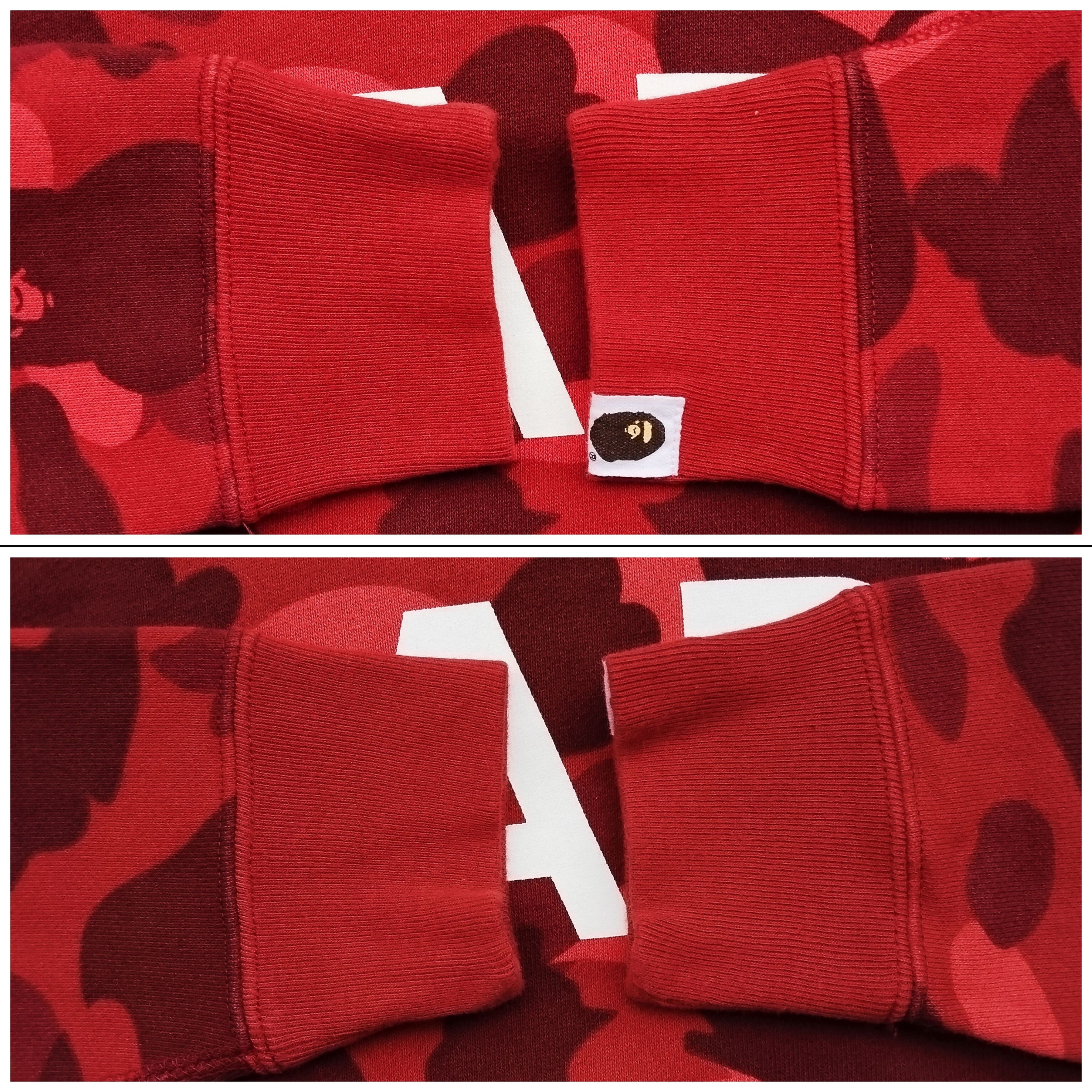 Bape Bape Kids Spellout Red Camo Pullover Hoodie Size ONE SIZE - 5 Thumbnail
