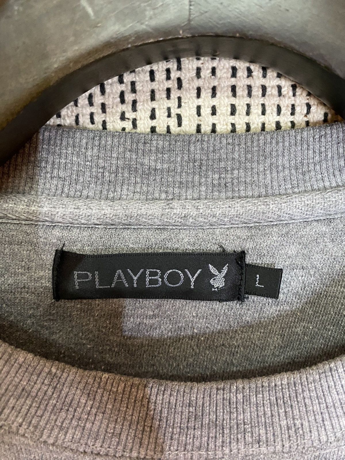 Playboy × Vintage vintage playboy spell out big logo sweatshirt crewneck Size US L / EU 52-54 / 3 - 6 Thumbnail