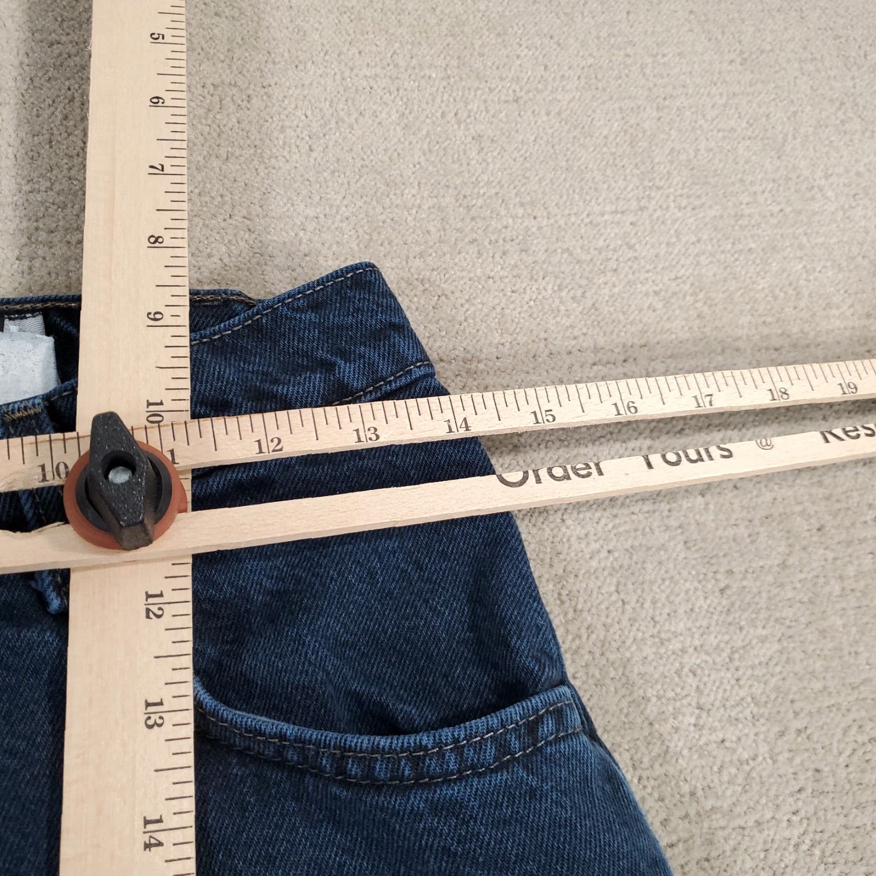 Levi's VINTAGE Levi's Silvertab Jeans Mens 27x28 Baggy Relaxed Denim Blue 80s 90s Pockets Distressed Wide-Leg Mens Size US 27 - 5 Thumbnail