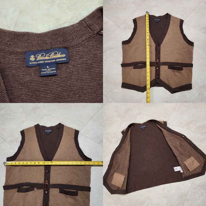 Wool Vest Mens  Brooks Brothers